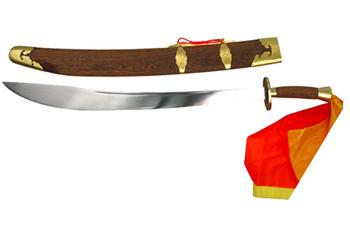 38.5(in) CHINESE KUNG FU SWORD W/ SCABBARD F-8011
