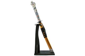 15(in) SINGLE MINI SWORDS W/ STAND C-006-GD