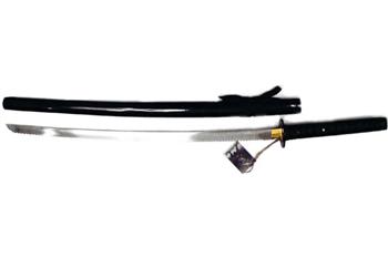 40(in) (Shikoro Ken) SAW BLADE KATANA LEATHER WRAP HDL F-95208